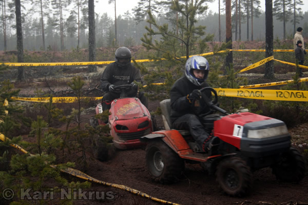 Ruohonleikkureiden 3h kest�vyysajot 05.04.2008