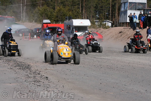 Ruohonleikkureiden 3h kest�vyysajot 18.04.2009