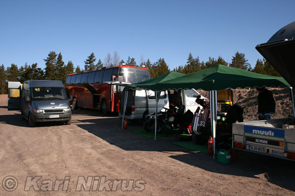 Ruohonleikkureiden 3h kest�vyysajot 18.04.2009