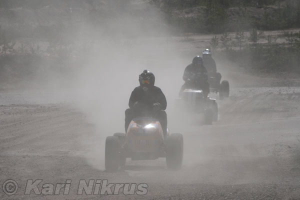 Ruohonleikkureiden 3h kest�vyysajot 18.04.2009
