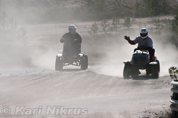 Ruohonleikkureiden 3h kest�vyysajot 18.04.2009
