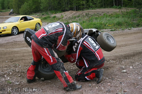 Ruohonleikkureiden 3h kest�vyysajot 18.05.2008