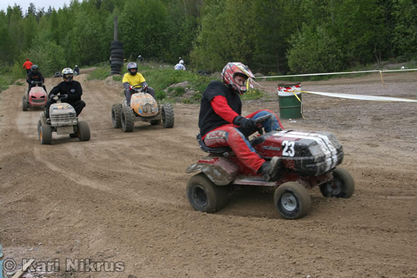 Ruohonleikkureiden 3h kest�vyysajot 18.05.2008