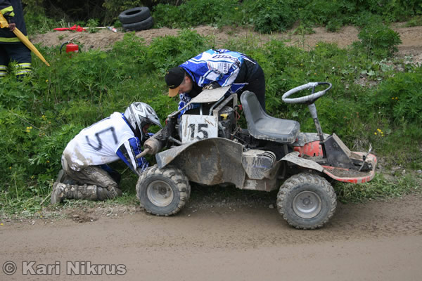 Ruohonleikkureiden 3h kest�vyysajot 18.05.2008