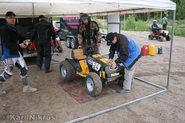 Ruohonleikkureiden 3h kest�vyysajot 18.05.2008