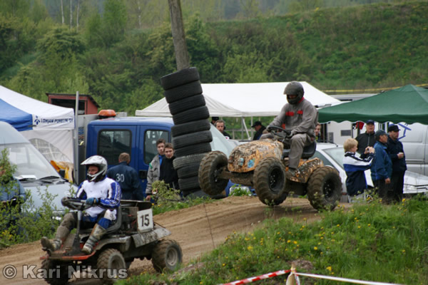 Ruohonleikkureiden 3h kest�vyysajot 18.05.2008