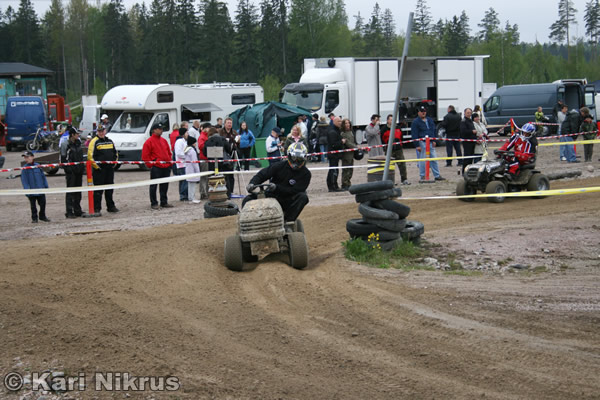 Ruohonleikkureiden 3h kest�vyysajot 18.05.2008