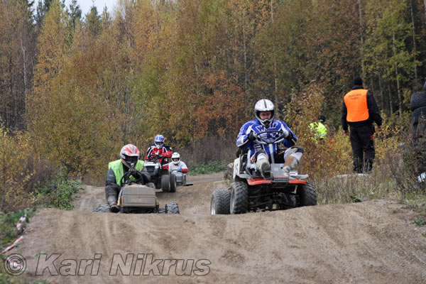 Ruohonleikkureiden 3h kest�vyysajot 17.10.2009