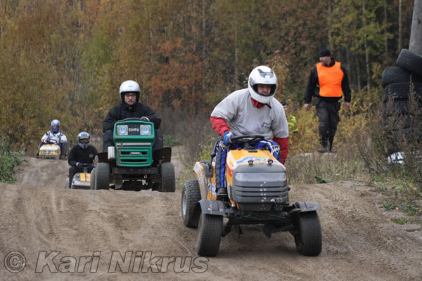 Ruohonleikkureiden 3h kest�vyysajot 17.10.2009