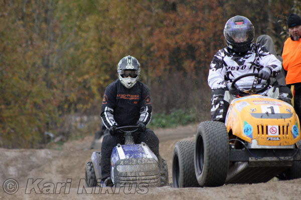 Ruohonleikkureiden 3h kest�vyysajot 17.10.2009