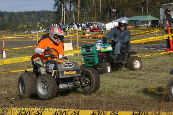 Ruohonleikkureiden 3h kest�vyysajot 13.09.2008