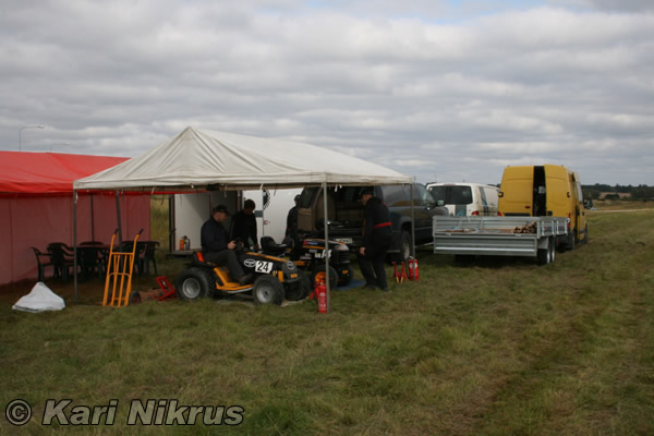Ruohonleikkureiden 3h kest�vyysajot 13.09.2008