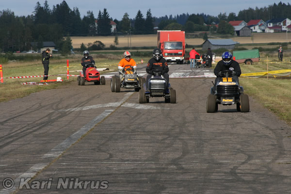 Ruohonleikkureiden 3h kest�vyysajot 13.09.2008