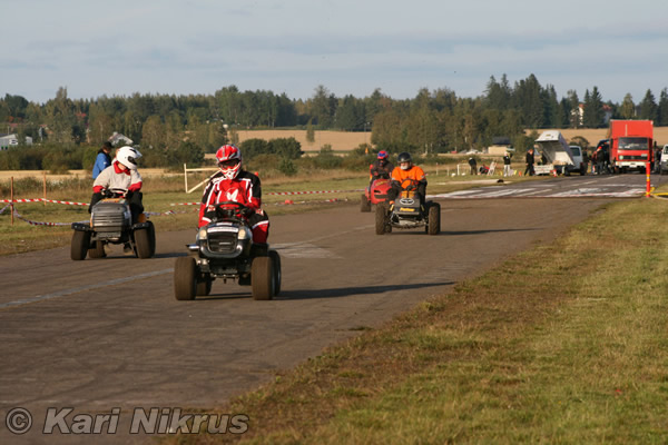 Ruohonleikkureiden 3h kest�vyysajot 13.09.2008