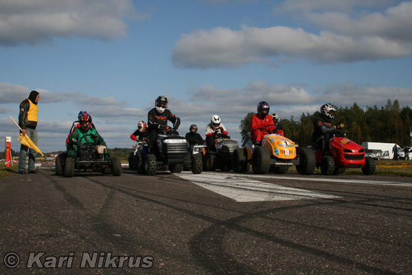 Ruohonleikkureiden 3h kest�vyysajot 13.09.2008
