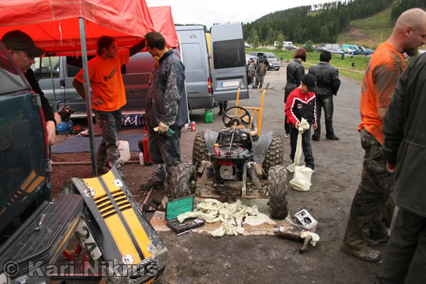 Ruohonleikkureiden 3h kest�vyysajot 18.05.2008