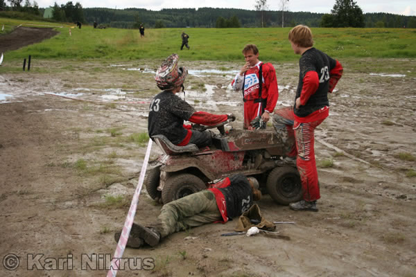 Ruohonleikkureiden 3h kest�vyysajot 18.05.2008