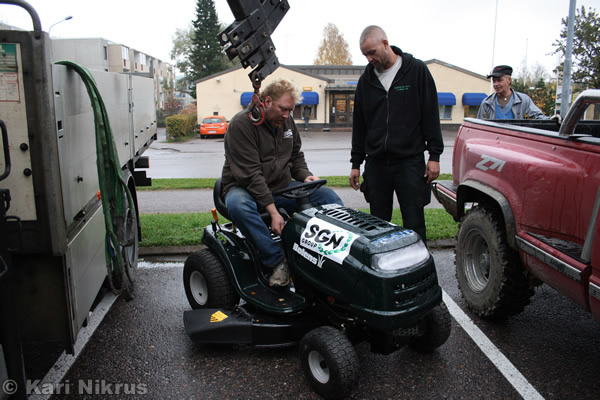 Palkintoleikkurin
luovutustilaisuus 4.10.2007